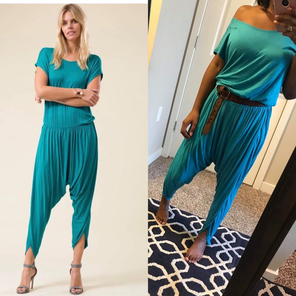 Off the Shoulder Jumpsuit